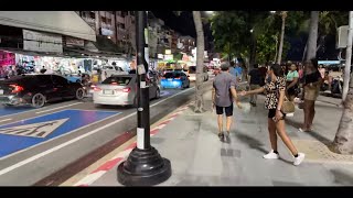 Walking Street. Вечерняя Набережная. Паттайя. Тайланд. 26 октября 2024.