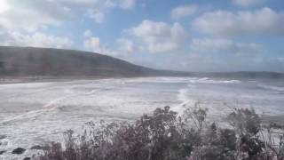 Woolacombe's big waves