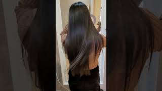 keratin Hair smoothning 🤩 long hair. #hair #shortvideo #keratin #hairstyle #ytshorts #shorts #viral