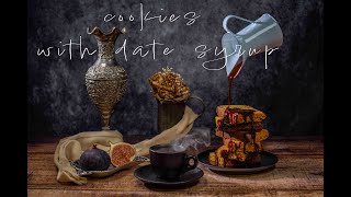 how to create a still life - cookies with date syrup 🍪 🥞