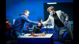 Borba za prvo mesto: Magnus Carlsen - Shakhriyar Mamedyarov, Wijk aan Zee 2022.