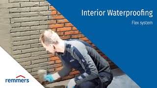 Interior waterproofing - the flex system