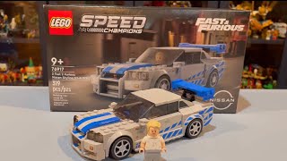 Lego Nissan Skyline GT-R (R34) | Review | Paul Walker Edition