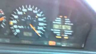 Mercedes 500e W124 e500 150-200km/h