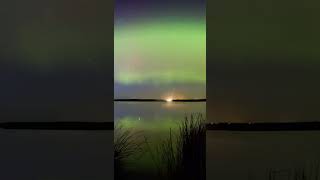 WOW 😱✨ Unbelievable beauty of Magical  Northern light 😍✨ #shorts