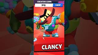 CLANCY Gameplay (Brawl Talk), new mythic brawler! #brawlstars #brawltalk #classicbrawl