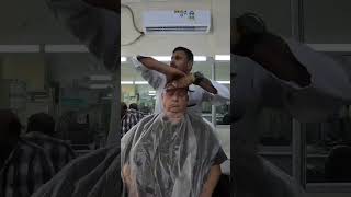 The Indian Barber Shop #shorts #indian #barber #massage #shave