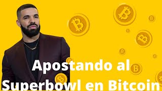 DRAKE apuesta 1.3millones de USD en BITCOIN al Super Bowl