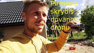 Rugsėjo 15/Kaip atrodo dronas kurį gavom dovanų/ Molinukui elektros skydas/ Molio dekoras/