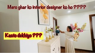 Ma Aaba interior designer huss😋/Mero ghar kasle design gareko ??@ShaluGautamEntertainment