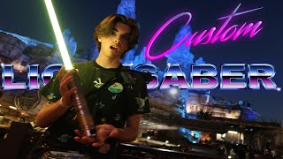 Building a CUSTOM LIGHTSABER at Disneyland! Full Experience! Savi's Workshop at Galaxy's Edge