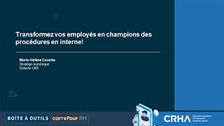 Transformez vos employés en champions des procédures en interne!