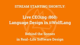 Live CEOing Ep 860: Language Design in Wolfram Language [HoldCompleteForm, CurrentValue & More]