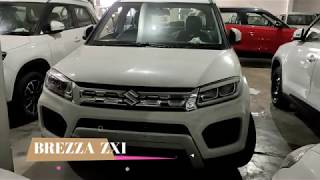 2020 Vitara Brezza ZXI Petrol , Detailed walkaroud review | Dual tone , white colour brezza 2020