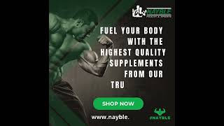 Boost your wellness routine with Nayble Supplements! 💪🌿