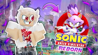 💖 Blaze The Cat in Sonic Speed Simulator?! 🦄 - Roblox