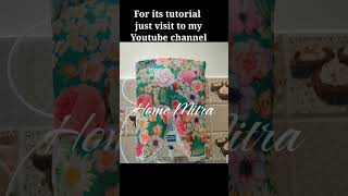 घर पर RO कवर कैसे बनाएँ| mixer cover you can make at home #homemitra #shorts