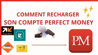 Recharger son compte Perfect Money par Mobile Money