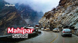 Mahipar and Surobi Afghanistan Kabul Jalalabad highway | Drone view | 2023 | 4K