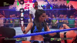 WWE2K22 NXT HALEY LOPEZ VS KATANA CHANCE