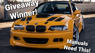 IF YOU DRIVE A MANUAL YOU NEED THIS ! *Picking the NRG GT Wing Giveaway WINNER!*