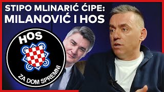 Mlinarić Ćipe: Milanović je bio u SDP-u kada je Račan legalizirao HOS-ova obilježja, a nije bježao