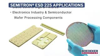 Semitron ESD 225 Static Dissipative Acetal Overview in Under a Minute