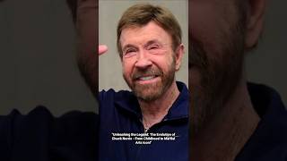 Unleashing the Legend The Evolution of Chuck Norris From Childhood to Martial Arts Icon