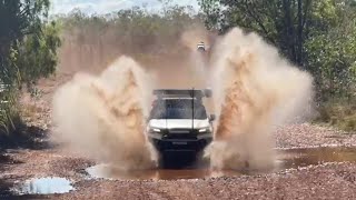 #0128 Trifecta trip - Part 9 - Daly waters to Lorella springs to Hells Gate, Fortuner gets a bath