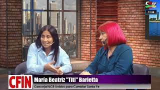 Concejales "Titi" Barletta y Violeta Quiroz en Al Mediodía... F5