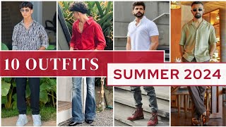 10 Latest Summer Outfit Ideas For Men 2024 | Men's Fashion