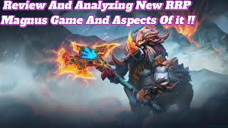 Dota 2 Magnus How To Use NEW SPELL  RRP By Ar1se REVIEW VIDEO !!