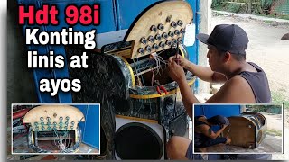 Konting linis at ayos, dagdag ilaw na din | Hdt 98i | Kevler gx5 | Ordinary Konzert Speaker