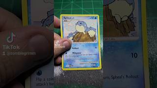 3d Spheal Pokemon Card #rarepokemon #pokemon #collectiblecards #zombiegrimm