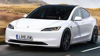 Introducing the updated Tesla Model 3 for 2024!