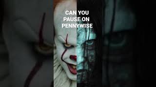 Pause on Pennywise face #shorts #trending #slasher #scary #horrorstories #halloween #stopthistrend