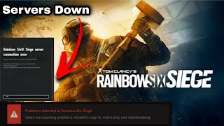 How toFIX Rainbow Six Siege Server Connection Error | Disconnected from rainbow six siege servers