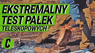 ILE WYTRZYMA HARTOWANA PAŁKA? 🧱 | Klasyczne pałki teleskopowe ESP poddane ekstremalnym testom