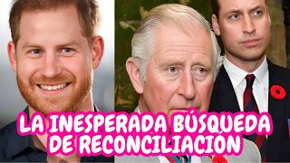 La Verdadera Razón Detrás del Intento del Príncipe Harry de Reconciliarse con la Familia Real