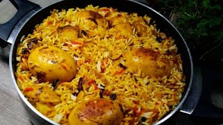 අඩුම මුදලකින් උපරිම රසට බිත්තර බිරියානි /Egg Biryani Recipe/Biryani/Rampe Karapincha