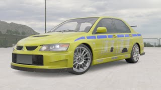 Mitsubishi Evo VIII MR Fast and Furious - Forza Horizon 3 I Go Fast