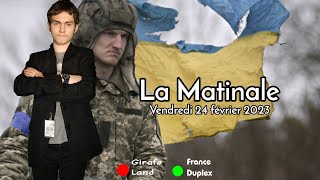 LA MATINALE SPÉCIALE DU VENDREDI 24 FÉVRIER 2023 @Larf_fr