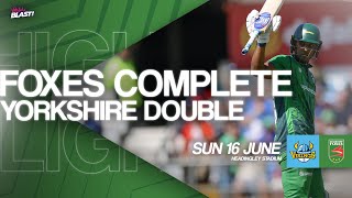 HIGHLIGHTS | Foxes Secure T20 DOUBLE Over Vikings ✌️