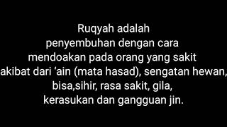 Kekuatan  Doa mengusir Jin (Ruqyah)