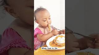 Baby  eating  food 😋  #shorts #endracism #cutebaby #Esther #familyfun #yummyfood #foodislife #Friday