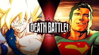 Super Lyrics | DEATH BATTLE! (Goku VS Superman)