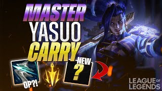 Yasuo vs Nasus [TOP] - NA Master Season 13 | Yasuo Build Guide High-Elo (League of Legends)