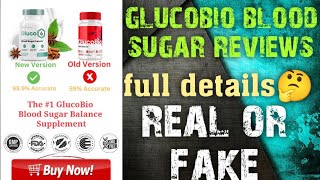 gluco bio reviews | glucobio blood sugar supplement legit or scam | glucobio real or fake