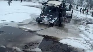 Winter Off road Extreme Driving Compilation