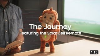 The Journey : a green adventure with the new solarcell Remote,neo Led | #Samsung  #allinone